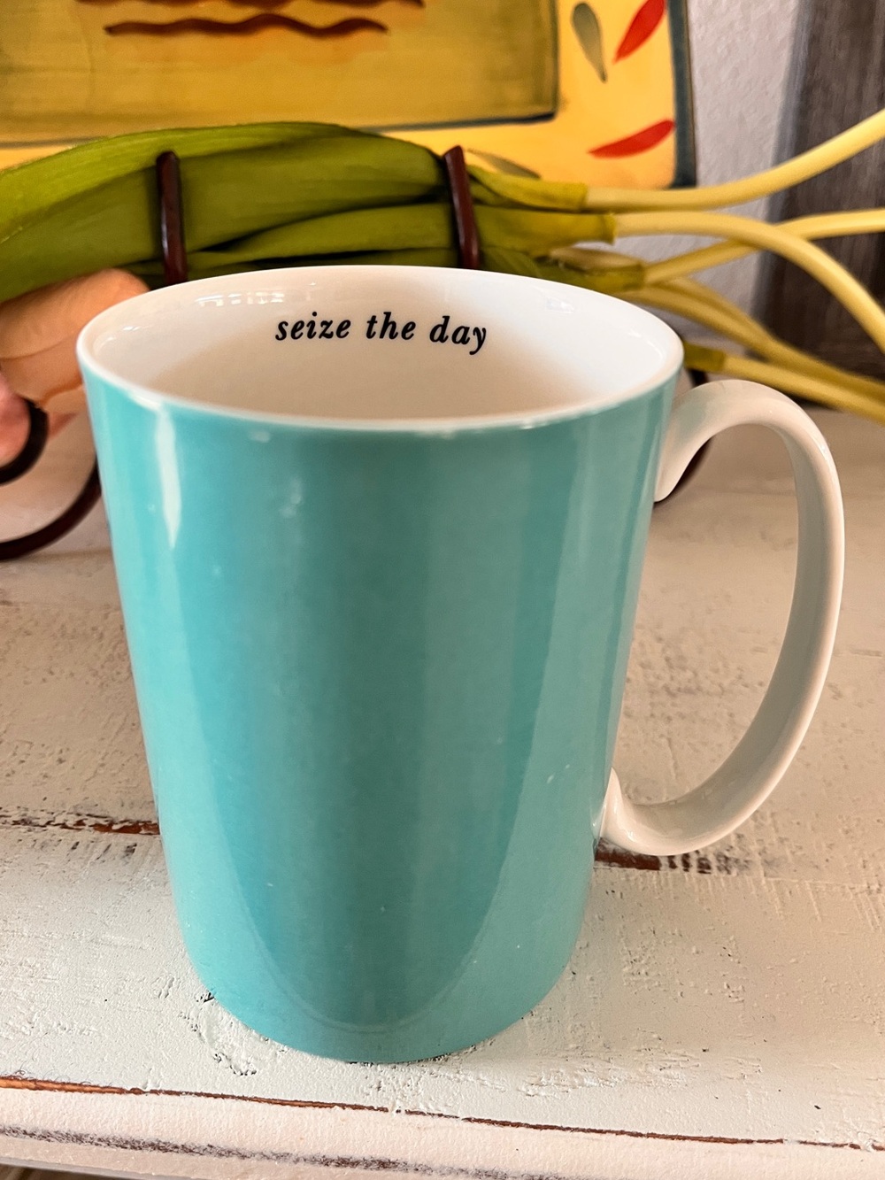 Kate Spade New York “Seize the Day” Mug – Say the Word by Lenox